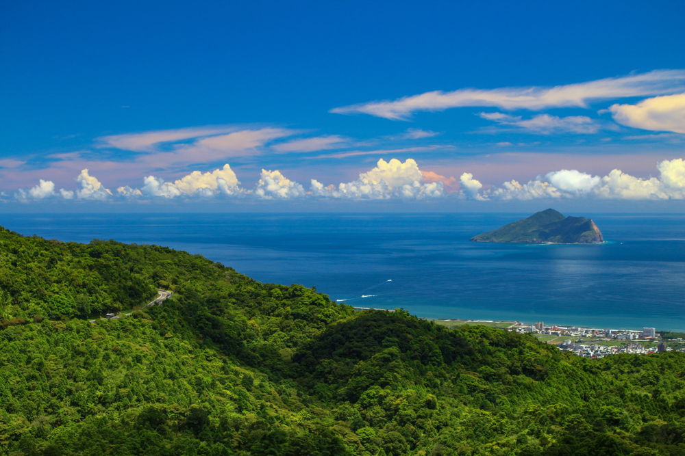 龜山島牛奶海