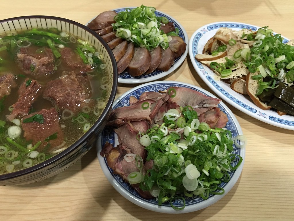 Taipei Beef noodle you should not miss.