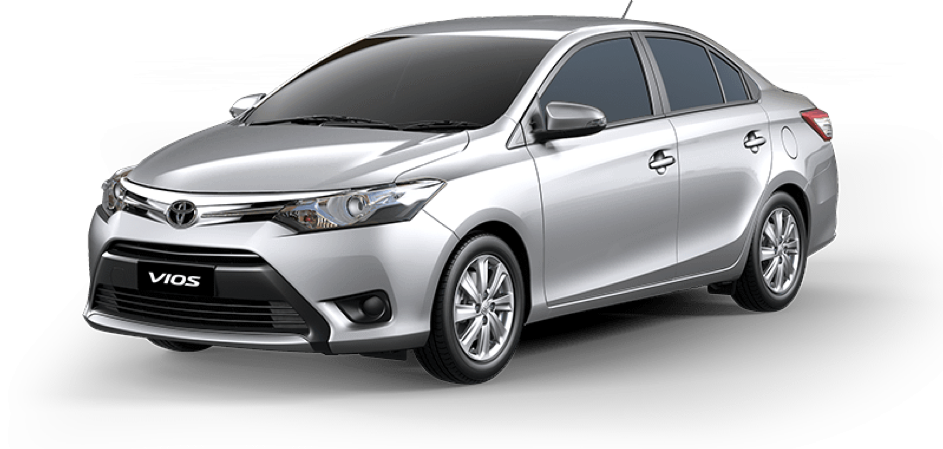 Toyota VIOS或同級車款
建議乘坐人數：1-3人
最大行李數：2大(24-26")