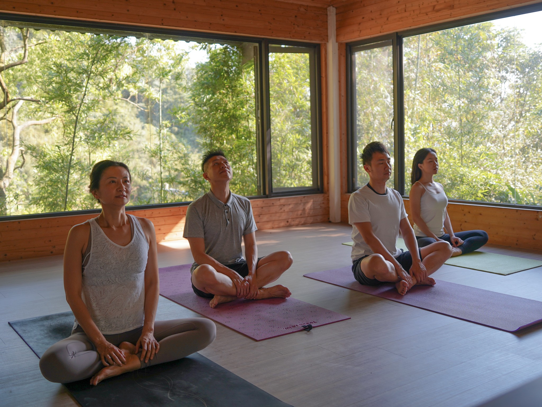 [Yoga Day in the Hill of Happiness] Outdoor Yoga Experience Camp